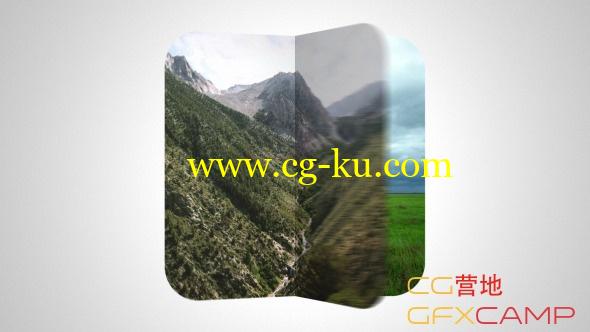 AE模板－图片翻转翻页展示 VideoHive Photo Flip Logo的图片1