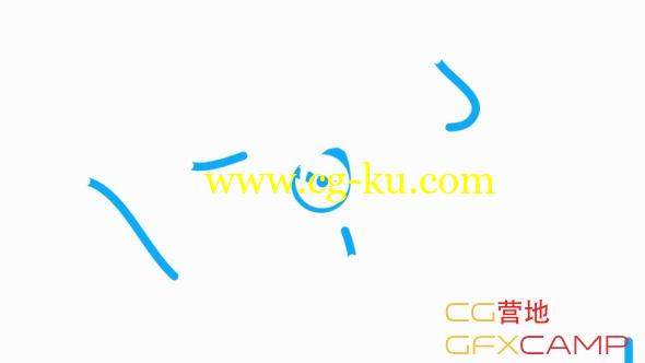 AE模板－简洁MG动态线条汇聚 VideoHive Simple Logo的图片1