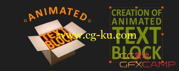 AE文字区域排版脚本 Aescripts Animated Textblock v1.11 + 使用教程的图片1
