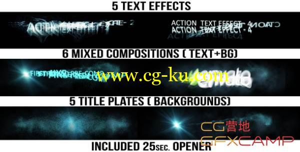 AE模板-史诗动作震撼标题展示 VideoHive Action Titles 01的图片1
