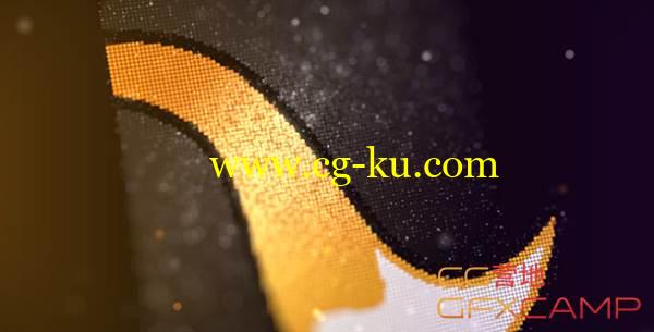 AE模板-闪闪发光璀璨时尚粒子Logo展示 VideoHive Glitter Particles – Fashion Logo Reveal的图片1
