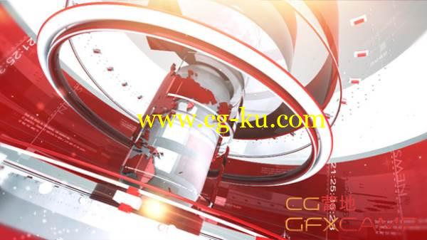 AE模板-政治财经新闻栏目包装 VideoHive News Package的图片1