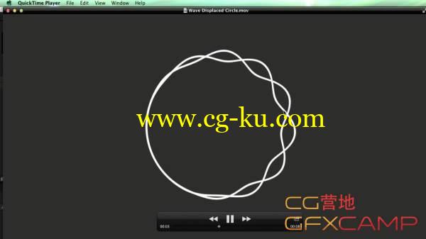 波形曲线MG动画AE教程 Wave Displaced Tutorial的图片1