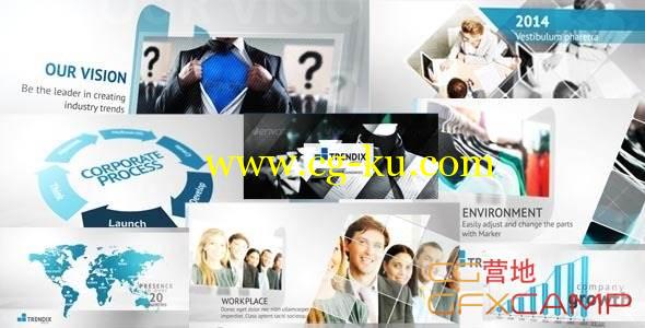 AE模板-公司企业宣传合作商品人员信息图片展示 VideoHive Corporate的图片1