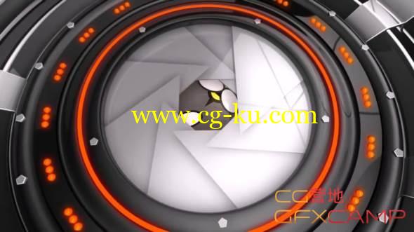 AE模板-高科技机器Logo展示 VideoHive 3D Sci Fi Opener的图片1
