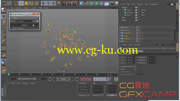 C4D动画模型替换插件 Nitro4d Magic Replace V1.0 R12-R16 Win/Mac + 使用教程的图片1