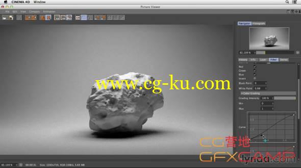 C4D摄影棚效果灯光教程 Lynda – Studio Lighting in CINEMA 4D的图片1