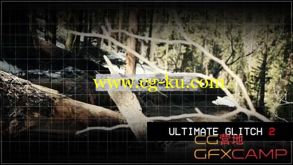 150个信号损坏电视雪花噪波视频素材 VideoHive Ultimate Glitch 2的图片1