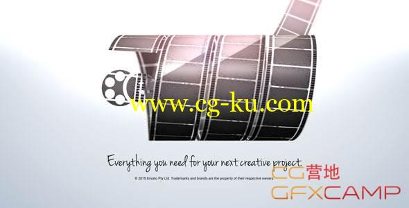 AE模板-现代感电影胶卷 VideoHive Film Reveal的图片1