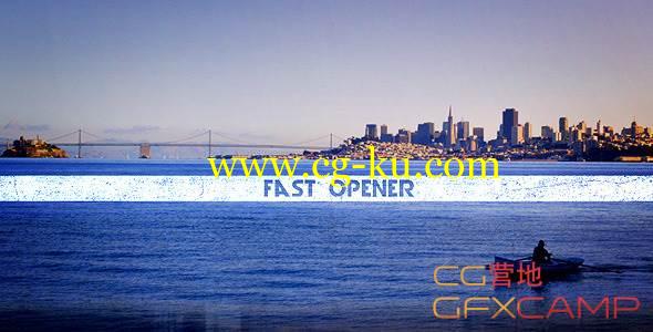 AE模板-幻灯片快速开场 VideoHive Fast Opener的图片1