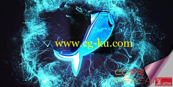 AE模板-粒子能量撞击Logo展示 VideoHive Impact Logo的图片1