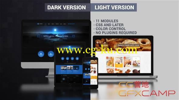 AE模板-网页商品促销宣传展示 VideoHive Website Presentation的图片1