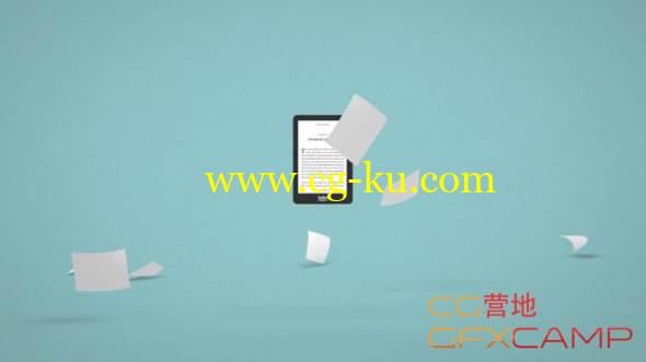 C4D卡通纸片飞舞动画MG教程 Flying Paper Simulation Tutorial的图片1