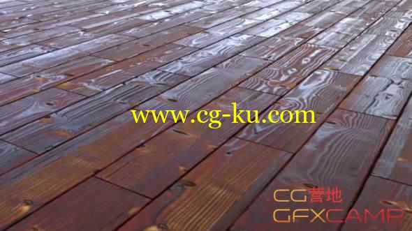 阿诺德木板材质室内地面渲染教程 Arnold For Cinema 4D –  Realtic Floor Render的图片1