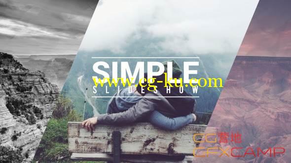 AE模板-小清新旅游照片视频展示 VideoHive Simple Fast Slideshow的图片1