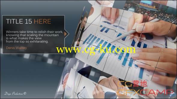 AE模板-环形照片墙公司合作信息展示 VideoHive Corporate Tower的图片1