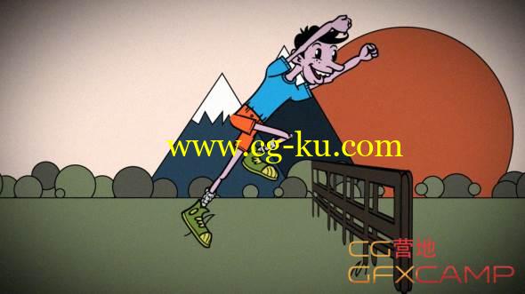 二维卡通人物绑定插件DUIK使用教程 Digital Tutors – Inverse Kinematic Animation with DUIK in After Effects的图片1