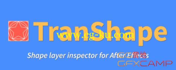 AE图形Shape变化控制脚本 Aescripts TranShape v1.8.1 + 使用教程的图片1