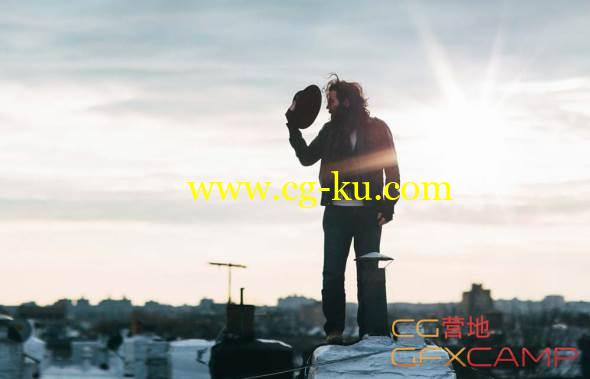 PS阳光直射动作PNG平面素材 Lens Distortions – Light Hits的图片1