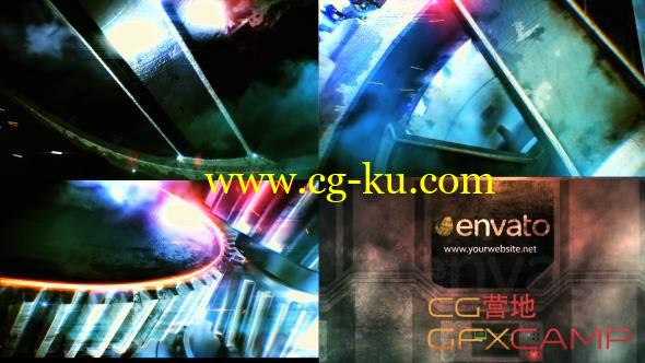 AE模板-史诗钢铁齿轮Logo展示 VideoHive Epic Action Logo的图片1