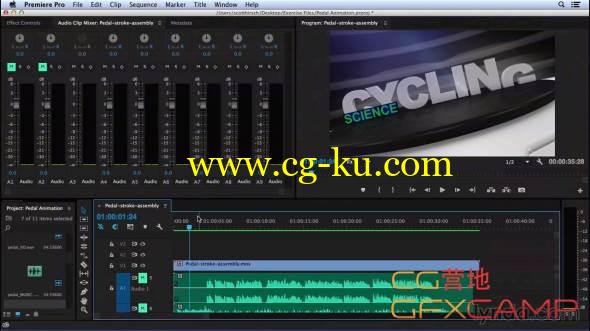 Audition MG动画宣传短片声音音效制作教程 Lynda – Sound Design for Motion Graphics的图片1