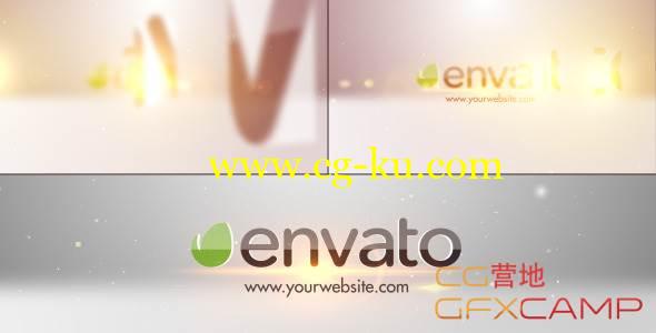 AE模板-分割组合简洁Logo文字展示 VideoHive Stylish Logo Form的图片1