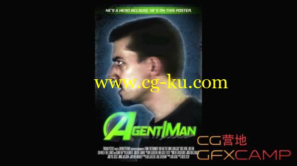 C4D制作3D文字电影海报 Skillshare – Cinema 4D Basics Make an Awesome 3D Movie Title的图片1