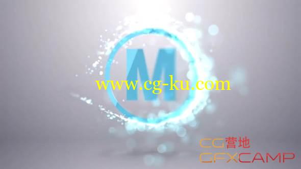 AE模板-圆圈粒子环绕展示 Motion Array – Quick Particle Logo的图片1