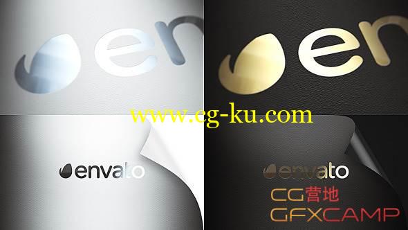 AE模板-VI真实皮质效果Logo文字展示 VideoHive Realistic Logo的图片1