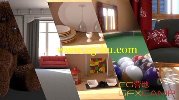Max Vray全面基础教程 Lynda – V-Ray 3.0 for 3ds Max Essential Training的图片1