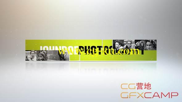 AE模板-简洁图片阵列展示 VideoHive Mosaic Logo Intro的图片1
