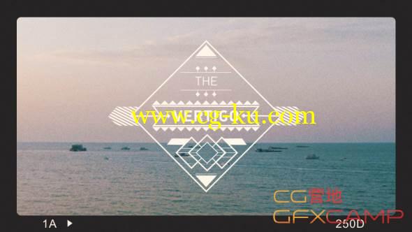 AE模板-胶片分屏照片视频展示 VideoHive Vertigo的图片1