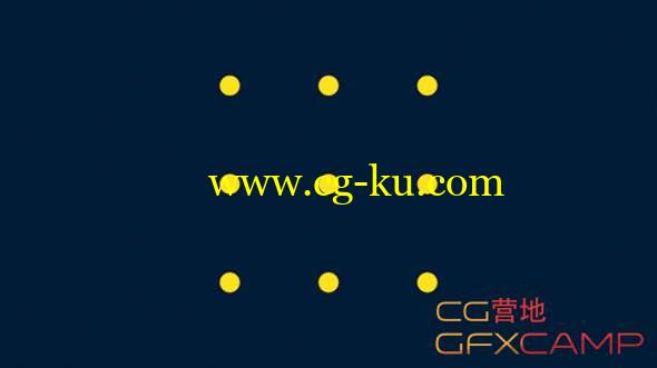 C4D扁平化点动画MG教程 Flat Design Dot Animation的图片1