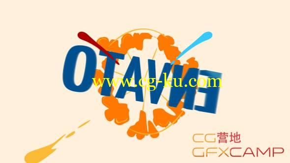 AE模板-可爱卡通流体流动汇聚展示 VideoHive Funky Groove logo的图片1