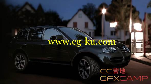 Maya Vray汽车灯光设置教程 Digital Tutors – Lighting a Car with V-Ray in Maya的图片1