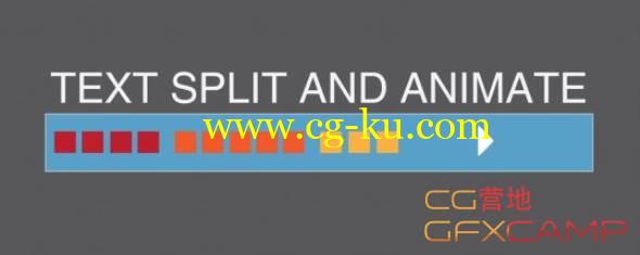 AE文字分离MG动画脚本 Aescripts Text Split and Animate v1.0 + 使用教程的图片1