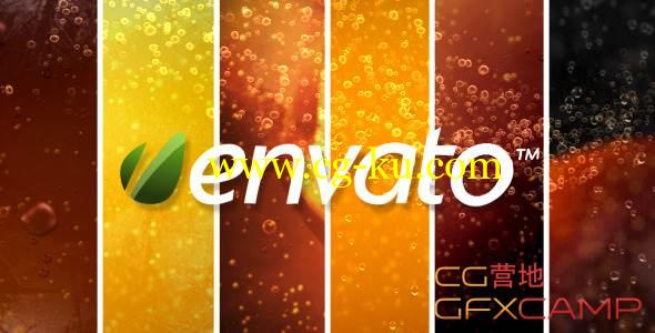 AE模板-液体水底气泡上升 VideoHive Customizable Bubbles Pack的图片1