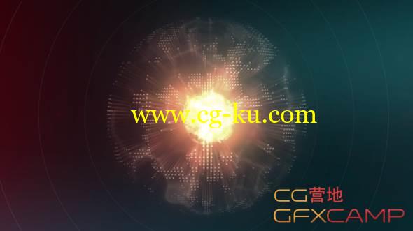 AE制作科技感抽象点线地球教程 Creating An Energized Molecule Effects Tutorial的图片1