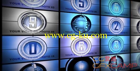 AE模板-照片视频墙展示 VideoHive Multyscreens的图片1