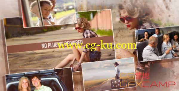 AE模板-旅游照片墙动态展示 VideoHive Travel Now的图片1