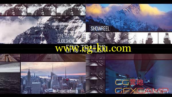 AE模板-延时摄影震撼开场视频宣传展示 VideoHive Epic Trailer的图片1