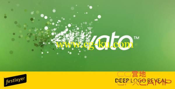 AE模板-扁平化粒子飘散汇聚摄像机穿梭Logo文字展示 VideoHive Deep Logo Reveal的图片1