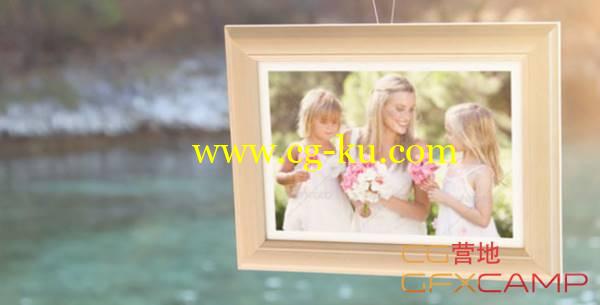 AE模板-河边树木悬挂相册图片展示 VideoHive Photo Gallery at the Seaside的图片1