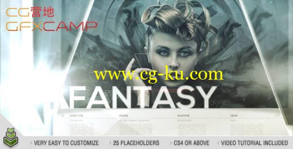 AE模板-三角形时尚图片视频展示 VideoHive Creative Secrets的图片1