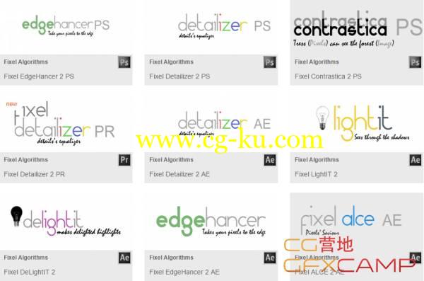 AE/PS视频图片特效处理工具包 Fixel Algorithms 2.0.3 CS5-CC2015 Win一键安装破解版的图片1