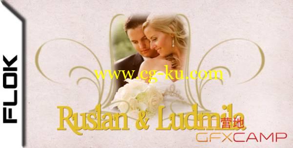 AE模板-花藤生长浪漫婚礼相册展示 VideoHive Wedding Album v2的图片1