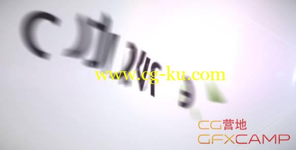 AE模板-文字翻转剪切折叠 VideoHive Logo Intro Elegance Flare的图片1