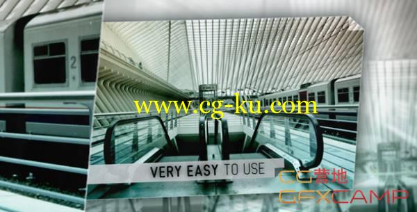 AE模板-纸张折叠照片展示 VideoHive Simple Thinking的图片1