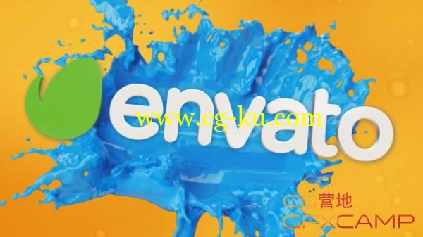 AE模板-E3D时尚液体飞溅文字展示 VideoHive Liquid Splash Titles的图片1