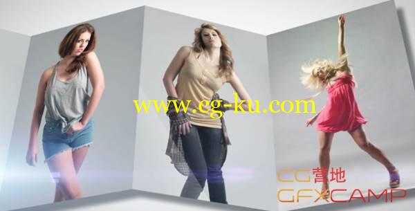 AE模板-折叠展开时尚照片展示 VideoHive My Portfolio的图片1